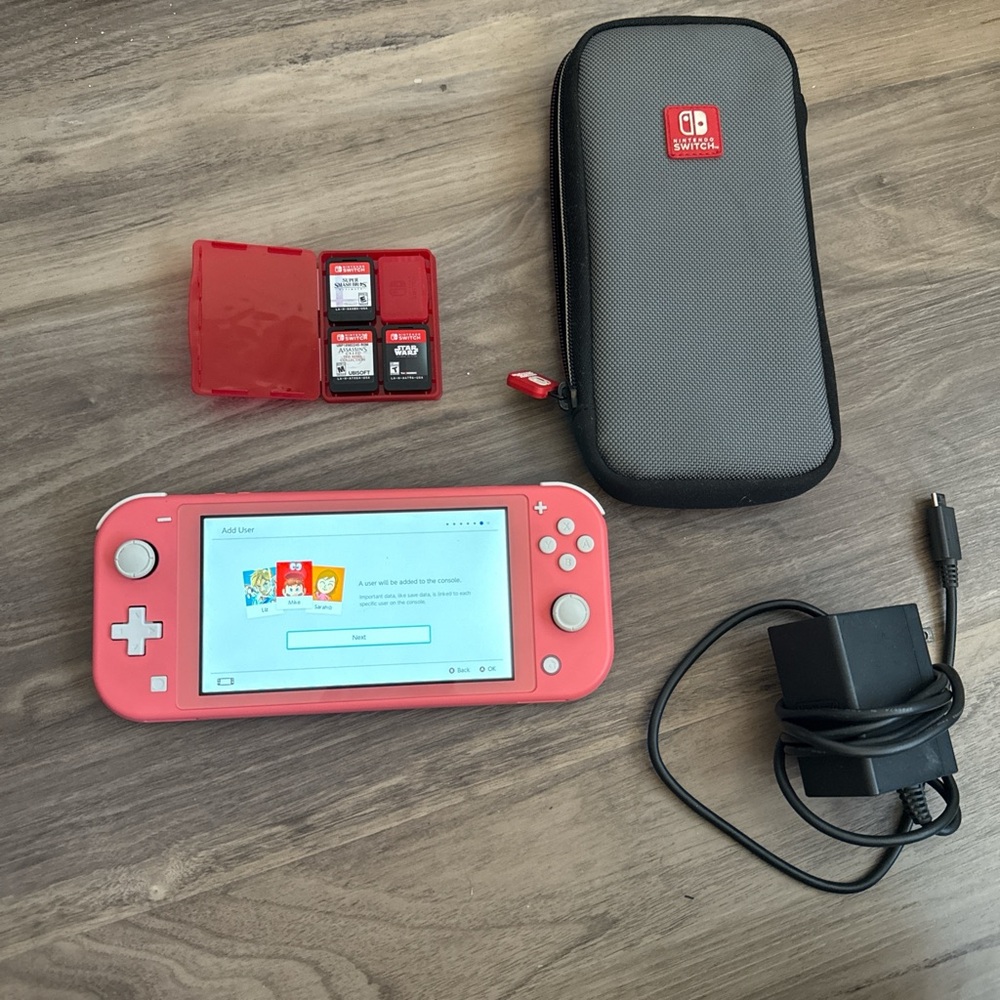Coral Nintendo Switch Lite